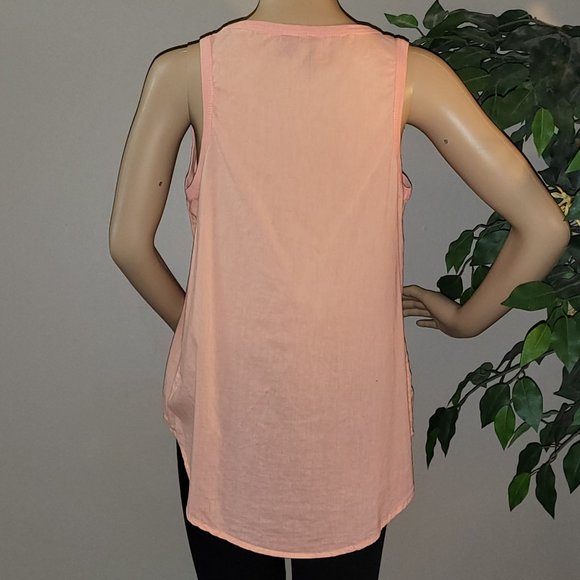 ❄️ M | Mango | Sheer Tank Top - Picture 3 of 4